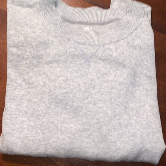 American Eagle Aerie Oversized Sweatshirt Size XS Like New- gray - slits on side - Picture 4 of 6